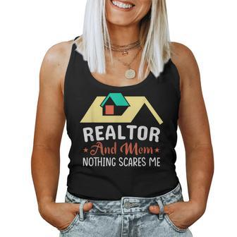 Realtor And Mom Nothing Scares Me For Mom Women Tank Top | Mazezy AU