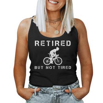 Retirement Plan Cycling Retired Retiree Bike Women Tank Top | Mazezy