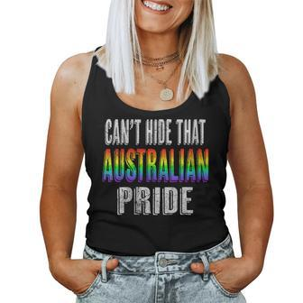 Retro 70S 80S Style Cant Hide That Australian Pride Women Tank Top | Mazezy