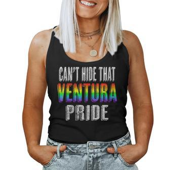 Retro 70S 80S Style Cant Hide That Ventura Gay Pride Women Tank Top | Mazezy
