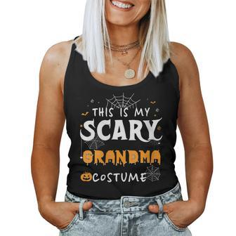 This Is My Scary Grandma Costume Family Matching Halloween Women Tank Top | Mazezy