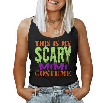 This Is My Scary Mimi Costume Halloween Grandma Women Tank Top | Mazezy CA