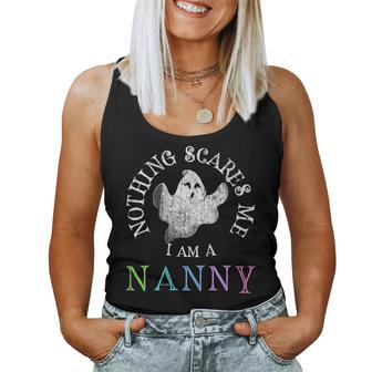 This Is My Scary Nanny Costume Dont Scare Me Babysitter Women Tank Top | Mazezy