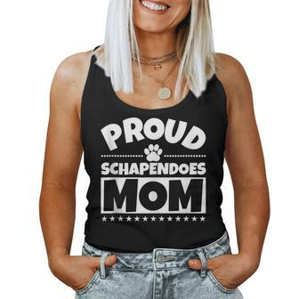 Schapendoes Dog Mom Proud Women Tank Top | Mazezy