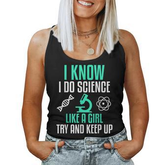 Science Stem Girl Biology Pharmacy Tech Women Tank Top | Mazezy DE