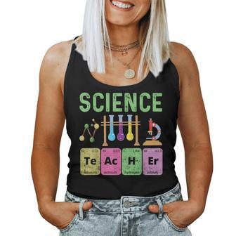 Science Teacher Periodic Table Chemistry Teacher Women Tank Top | Mazezy