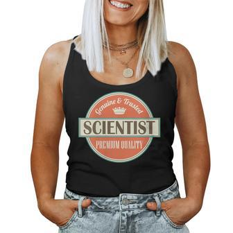 Scientist Science Teacher Quote Women Tank Top | Mazezy