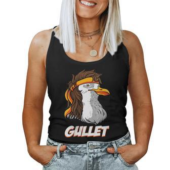 Seagul With A Mullet Gullet- Redneck Mullet Pride Women Tank Top | Mazezy