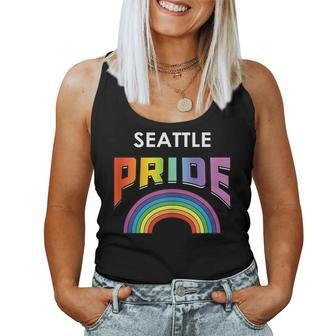 Seattle Lgbt Pride 2020 Rainbow Women Tank Top | Mazezy