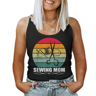 Sewing Lover Vintage Sewing Mom Women Tank Top | Mazezy
