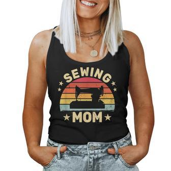 Sewing Mom For Women Quilting Vintage Sew Sewing Machine Women Tank Top | Mazezy