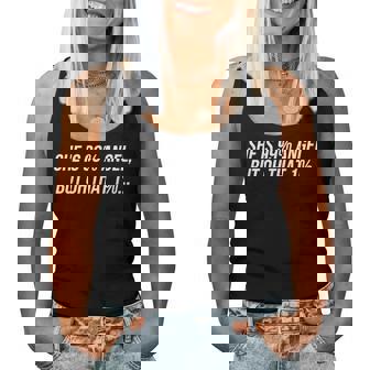 She Is 99 Angel But Oh That 1 Cool Girl Power Statement Women Tank Top | Mazezy