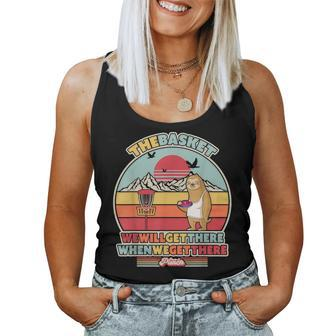 Sloth Disc Golf We Will Get There When We Get There Women Tank Top | Mazezy
