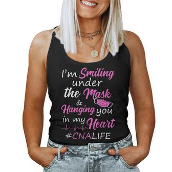 Im Smiling Cna Clinical Medical Cna Women Women Tank Top | Mazezy