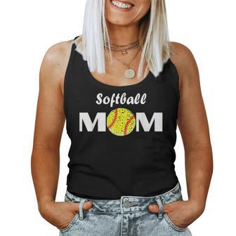 Softball Mom Softball For Mom Women Tank Top | Mazezy CA