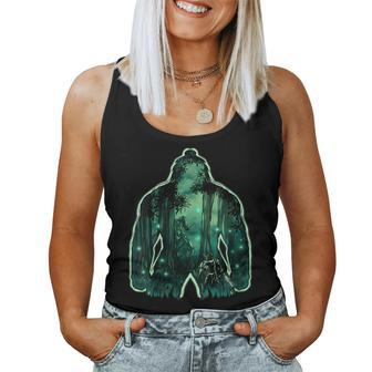 Soldier Wood Goat Scary Store Motif Graphic Desig Women Tank Top | Mazezy