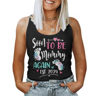 Soon To Be Mommy Again 2024 Mother's Day Women Tank Top - Monsterry AU