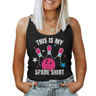 This Is My Spare Bowling For Girls Women Tank Top - Seseable