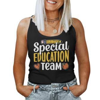 Special Education Team Teacher Sped Awareness Cute Women Tank Top - Seseable