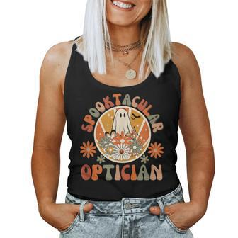 Spooktacular Optician Optician Halloween Optician Fall Women Tank Top - Monsterry DE