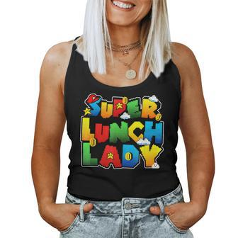 Super Lunch Lady Retro Colorful For Women Tank Top - Seseable