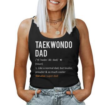 Taekwondo Dad Fathers Day From Daughter & Son Women Tank Top | Mazezy DE