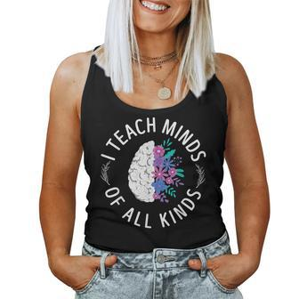 I Teach Minds Of Alll Kinds Special Education Teacher Women Tank Top - Monsterry DE