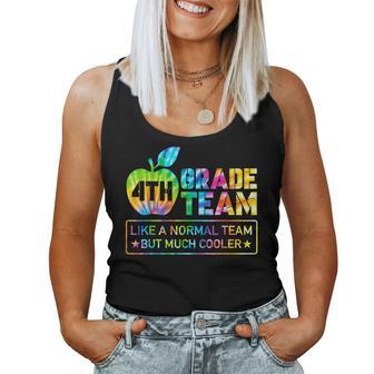 Teacher 4Th Grade Team Like A Normal Team But Much Cooler Women Tank Top - Seseable