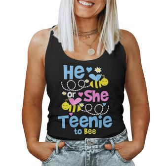 Teenie Grandma Gift He Or Shenie To Bee Women Tank Top Weekend Graphic - Seseable