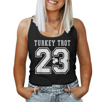 Thanksgiving Turkey Trot Costumes 2023 Fall Marathon Runner Women Tank Top - Seseable