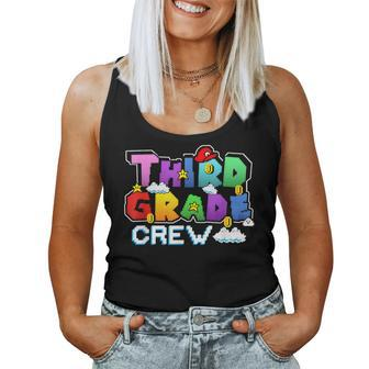 Third Grade Crew Back To School First Day Of School Women Tank Top - Seseable