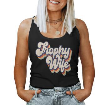 Trophy Wife Retro Style Women Tank Top | Mazezy