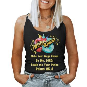 Twists And Turns Vbs Following Jesus Changes The Game Women Tank Top Weekend Graphic - Seseable