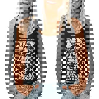 Typography Groovy Fourth Grade Teacher Back To School Women Tank Top | Mazezy