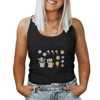 Never Underestimate An Old Lady Who Loves Gardening Born May Women Tank Top | Mazezy