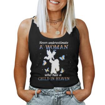 Never Underestimate A Woman Who Has A Child Women Tank Top - Monsterry CA