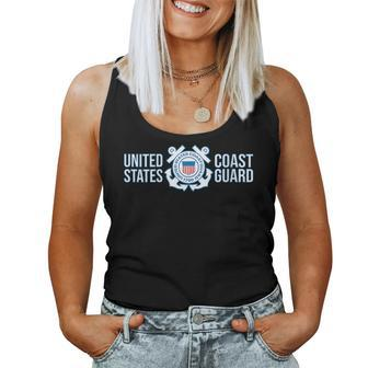 Us Coast Guard Uscg United States Anchor Anchor Women Tank Top | Mazezy