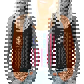 Uss George Philip Ffg-12 Guided Missile Frigates Ship Women Tank Top Basic Casual Daily Weekend Graphic - Thegiftio