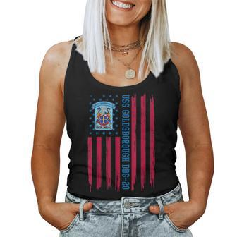 Uss Goldsborough Ddg-20 Flag Guided Missile Destroyer Ship Women Tank Top Basic Casual Daily Weekend Graphic - Thegiftio UK