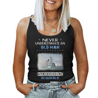 Uss Lassen Ddg-82 Destroyer Class Veterans Day Father Day Women Tank Top Basic Casual Daily Weekend Graphic - Thegiftio UK