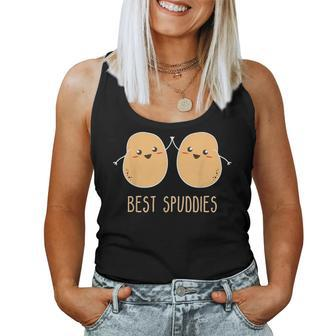 Vegan Best Spuddies Potato Veggies Women Women Tank Top | Mazezy