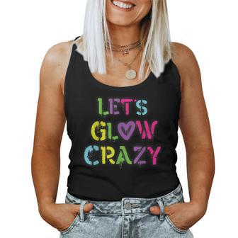 Vintage Glow Crazy 80'S Girl Outfit For Costume Women Tank Top - Monsterry DE