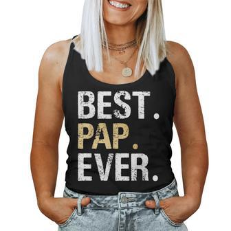 Vintage Pap From Granddaughter Grandson Best Pap Women Tank Top | Mazezy