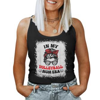 In My Volleyball Mom Era Groovy Ballmom Mama Mothers Women Tank Top - Monsterry