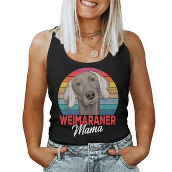 Weimaraner Mama Dog Mom Women Women Tank Top | Mazezy