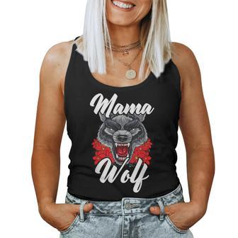 Wolf Pack Werewolf Wolfgang Wildlife Animal Mama Wolf Women Tank Top - Monsterry DE