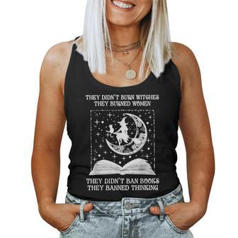 They Didn't Burn Witches They Burned Women Tank Top | Mazezy