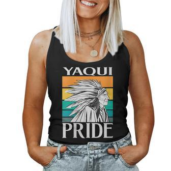Yaqui Pride Proud Native American Yaqui Tribe Women Tank Top | Mazezy
