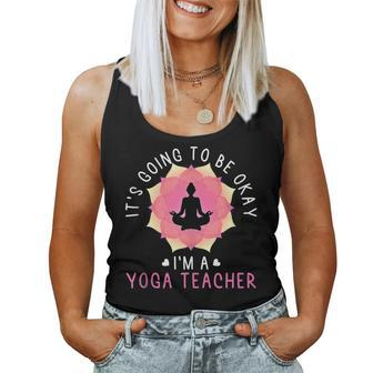 Yoga Teacher Coach Instructor Meditation Asana Yogi Buddhism Women Tank Top | Mazezy