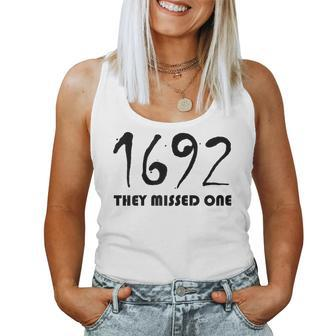 1692 They Missed One Women Tank Top - Seseable